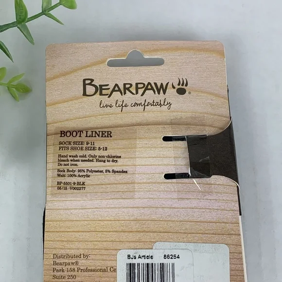 Bearpaw black boot liner - Picture 6 of 8